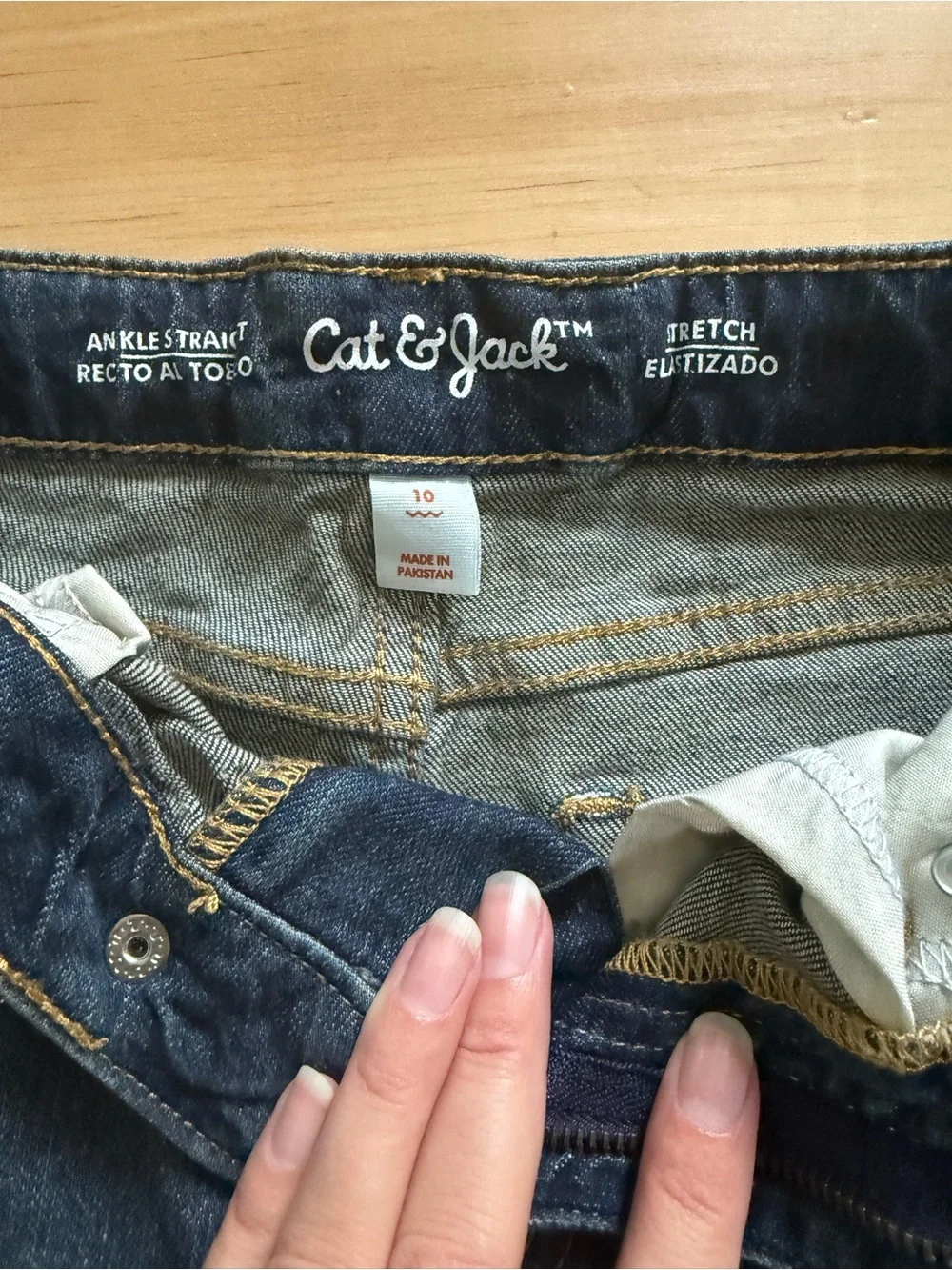 Cat & Jack Dark Blue Kids Denim Jeans